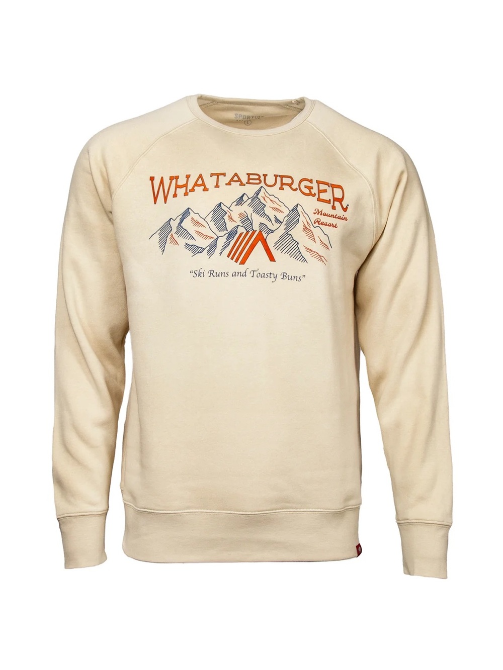 Whataburger Cream Graphic Crewneck Sweatshirt - Whataburger